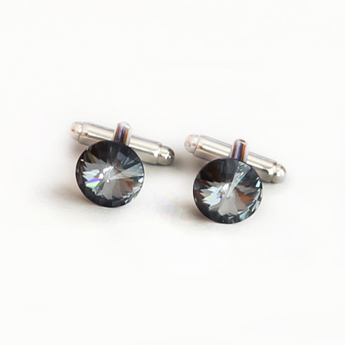 Manžetové knoflíčky "Black diamond" Rivoli