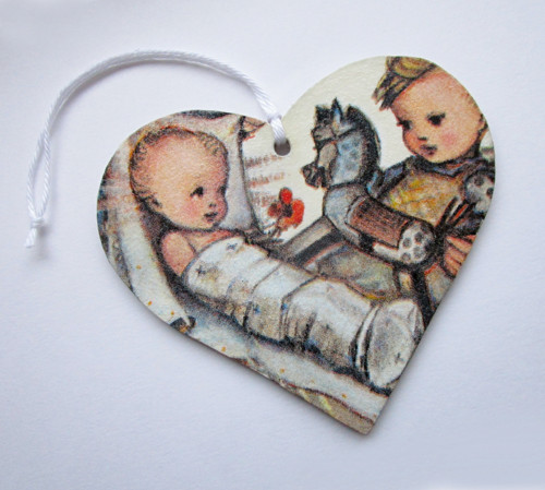 Dárek pro Ježíška - decoupage — foto 1