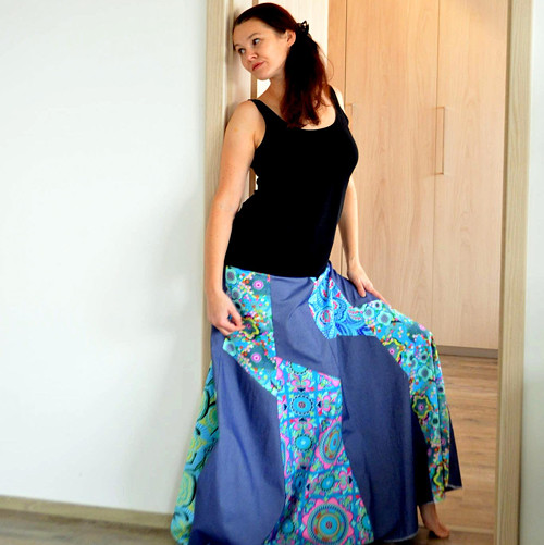 Pocta Amy - opravdu MAXI sukně vel.38