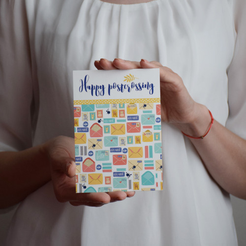 Happy postcrossing - envelope — foto 1