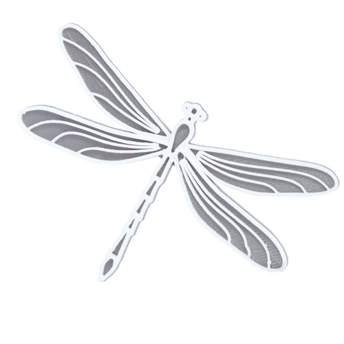 Vážka silver/white