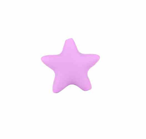 Silikonové hvězdy 40mm (1ks) - candy purple