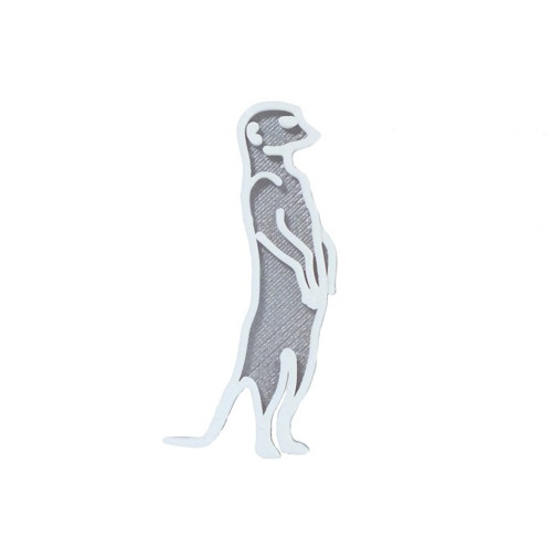 Surikata silver/traffic white