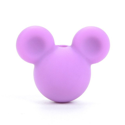 Korálky MickeyMouse 2cm - (1ks) - purple — foto 1