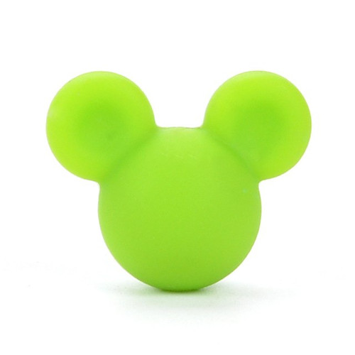 Korálky MickeyMouse 2cm - (1ks) - chartreuse