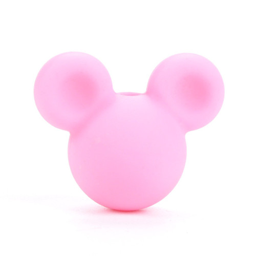 Korálky MickeyMouse 2cm - (1ks) - pink — foto 1