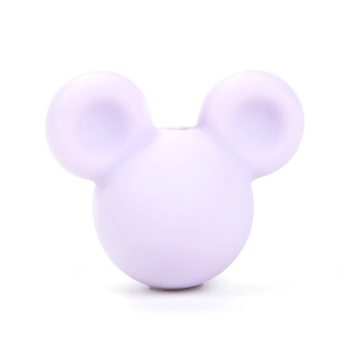 Korálky MickeyMouse 2cm - (1ks) - light purple