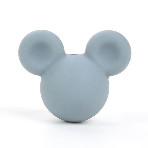 Korálky MickeyMouse 2cm - (1ks) - grey