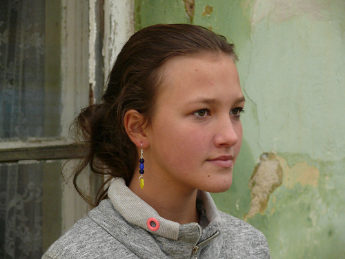Náušnice knoflíkáčky