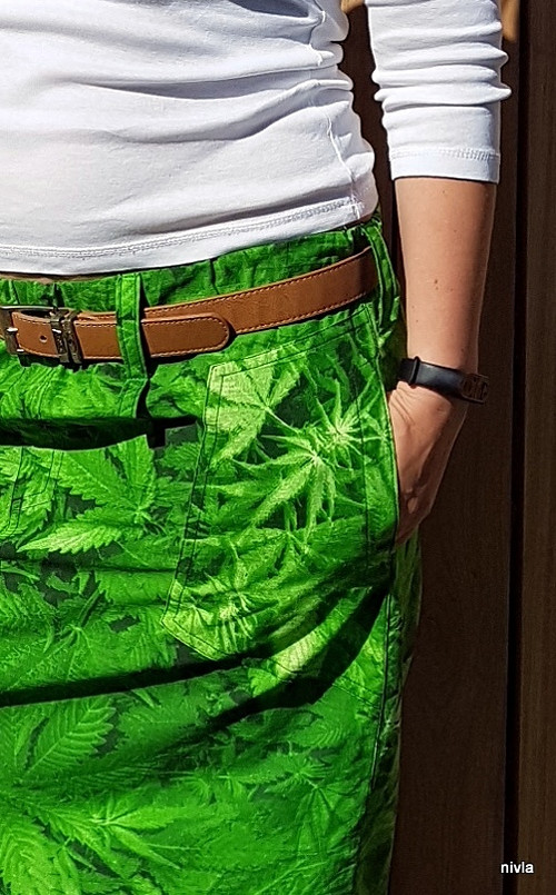 Turky / harémky - dlouhé cannabis — foto 1