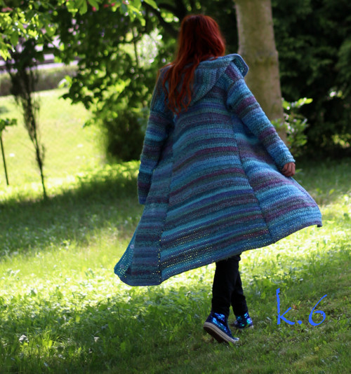 Letní ráno - háčkovaný svetrokabátek — foto 1