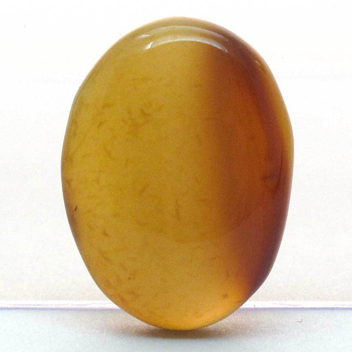 Kabošon hnědý onyx ovál 20mm