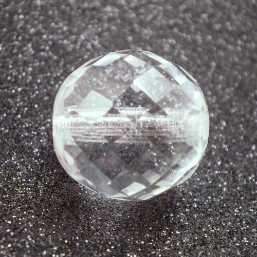 1ks České broušené ohňovky 20mm Crystal