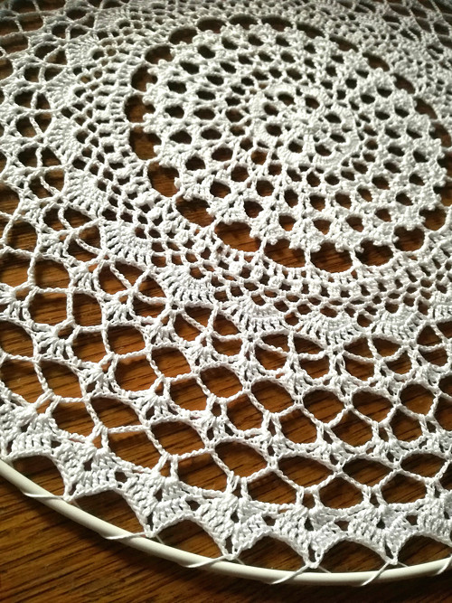 Krajka - do kruhu 40 cm