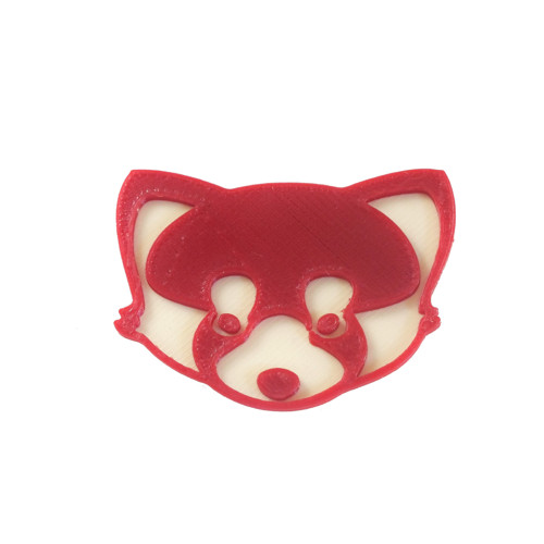 Panda červená ivory/ruby red — foto 1