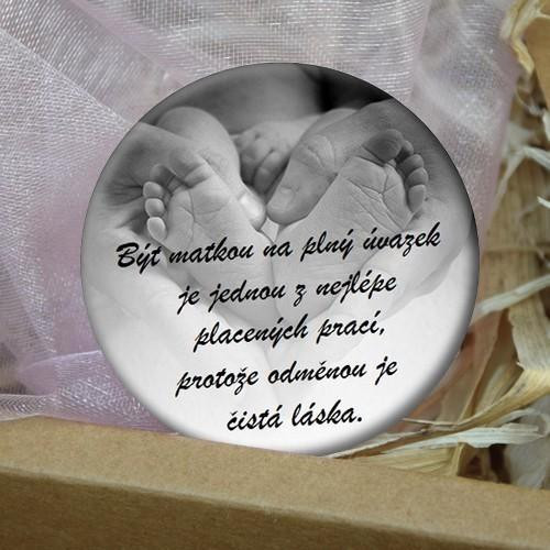 Placka na 5 způsobů - 44 mm - Čistá láska