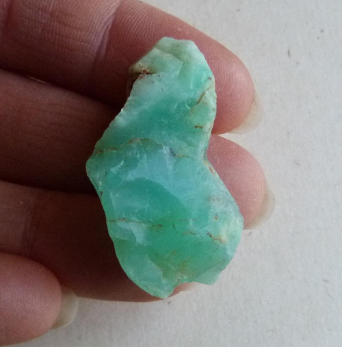 Zelený opál (chryzopál) - 3,6 cm - Extra ! — foto 1