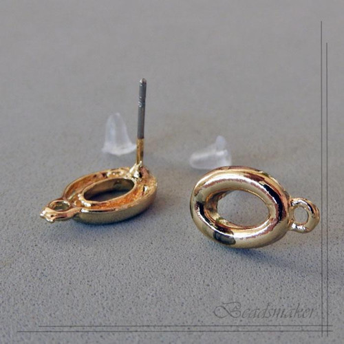 Puzety - 1 par, 13x8 mm — foto 1