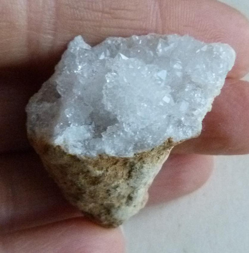 Křišťálová drůzka - 4,2 cm — foto 1