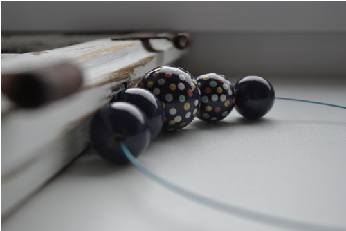Puntíky podzimu No.I 3cm — foto 1