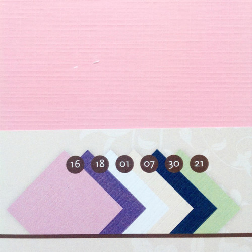 SB papír 15,2 x15,2 cm, sada 6 ks ,TEXTURA .