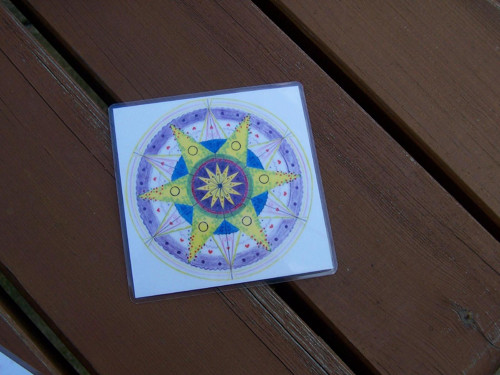 Vyšší Já - mandala 9 x 9 cm — foto 1