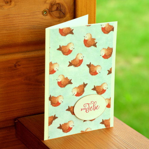 Přáníčko "PTÁČCI" - P170 — foto 1