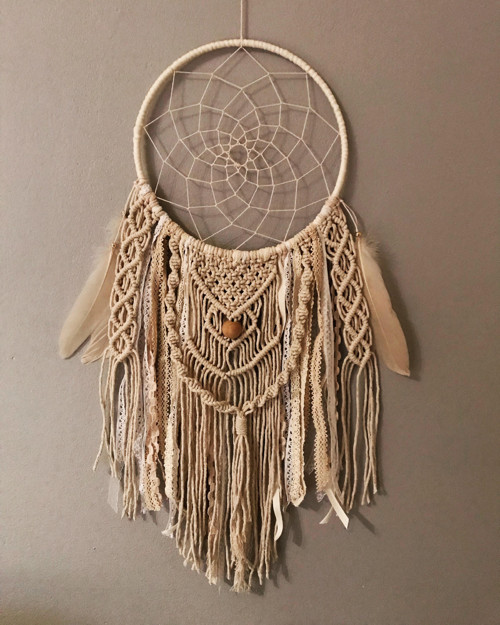 Boho macrame lapac snu — foto 1