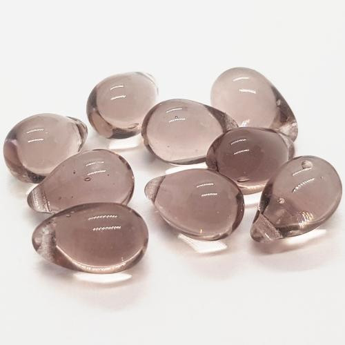 Korálky broušené, 9mm, fialová, 9ks