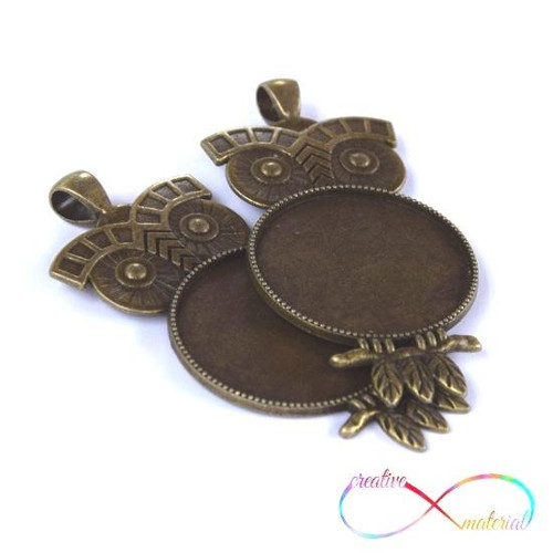 Sova 30 mm - starobronz — foto 1
