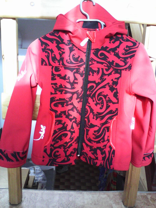 Zimní softshell. bunda - velikost 110 - 116 — foto 1
