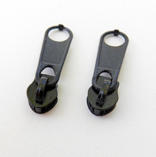 Jezdec pro zip 3 mm černý - 2 ks