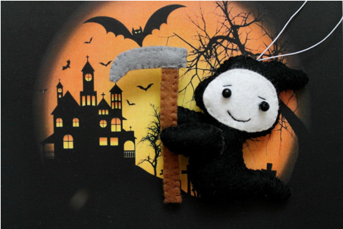 Strašidlo s kosou - helouween