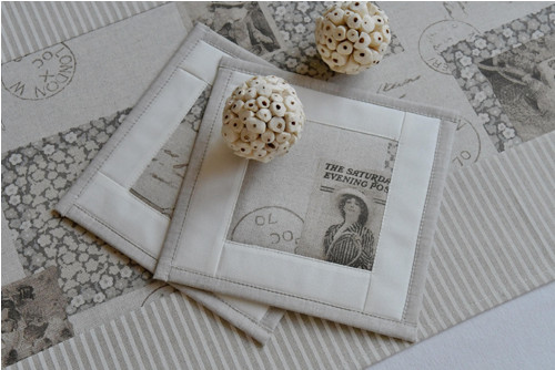 Prostírání pod hrníček - Vintage Shanti