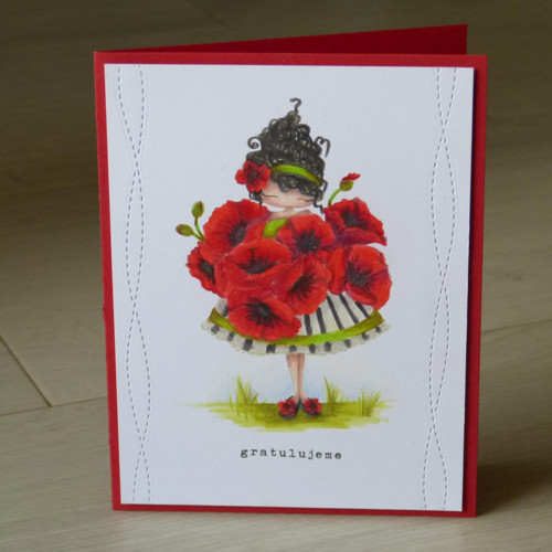 Přáníčko Gratulujeme — foto 1
