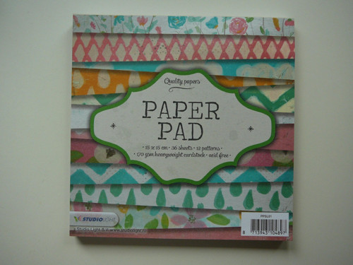 Sada papírů 15 x 15 cm 36 ks