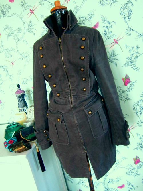 Kabát army look — foto 1