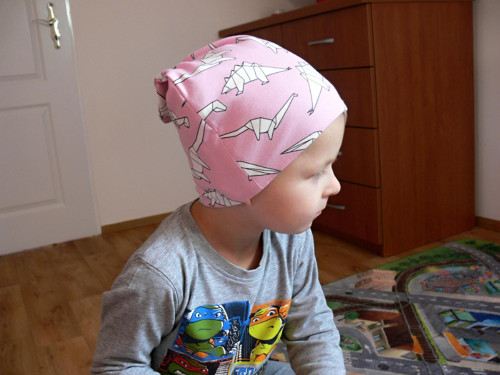 Růžová dino