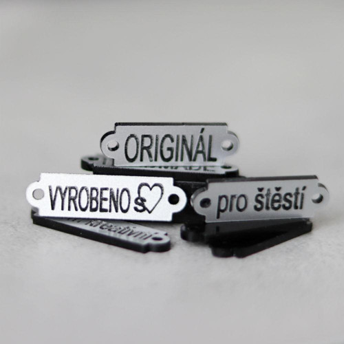 Štítky na vaše projekty (7*20-30mm)