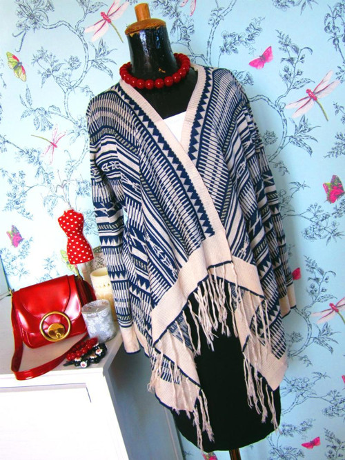 Kardigan vzory BOHO&indiánské — foto 1