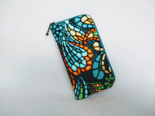 Obal na mobil - Vitráž ( 17 cm)