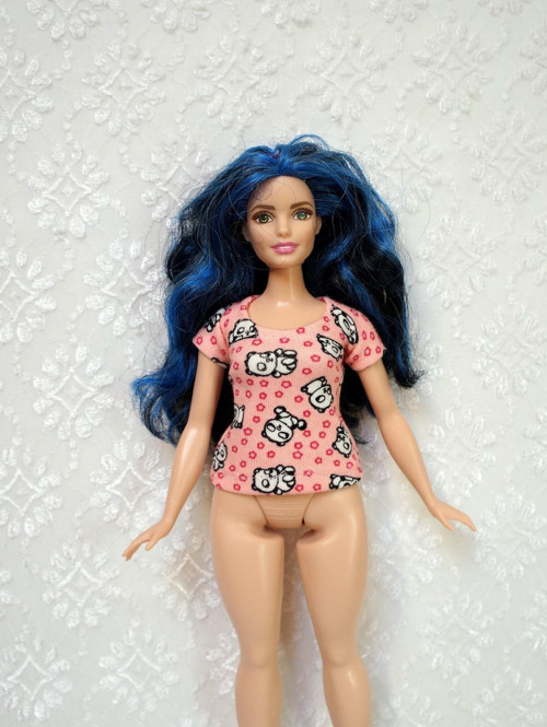 Tričko pro Barbie - curvy - baculku — foto 1