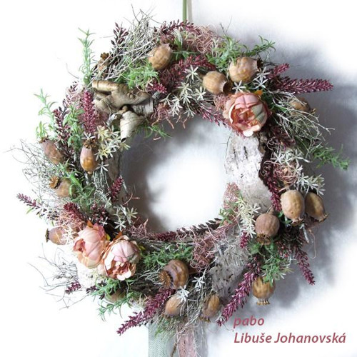 Věnec "Bříza a vřes" (182) — foto 1