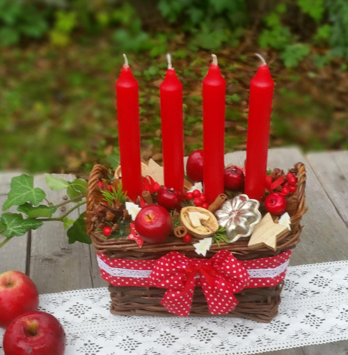 Adventní košíček tradičně — foto 1
