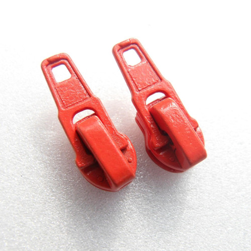 Jezdec pro zip 3 mm světle červený - 2 ks