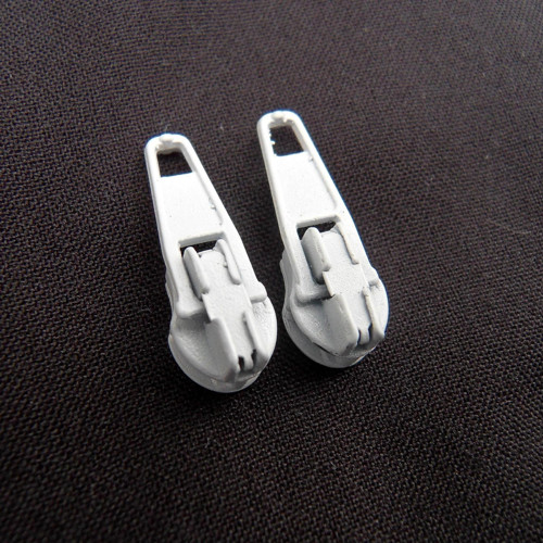 Jezdec pro zip 3 mm bílý - 2 ks
