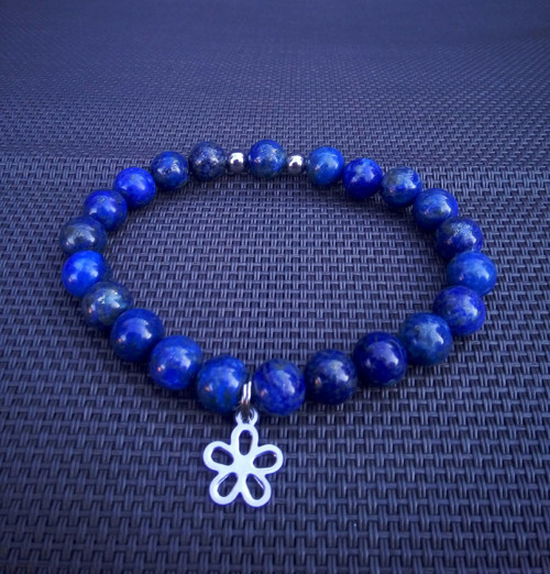 Náramek z lapis lazuli — foto 1