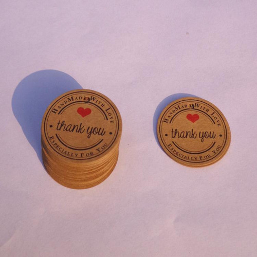 Cedulka Thank you — foto 1