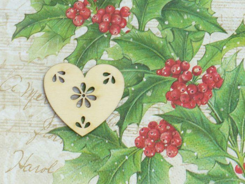 Srdíčko - sada 6ks (vel. 4,5x4cm )