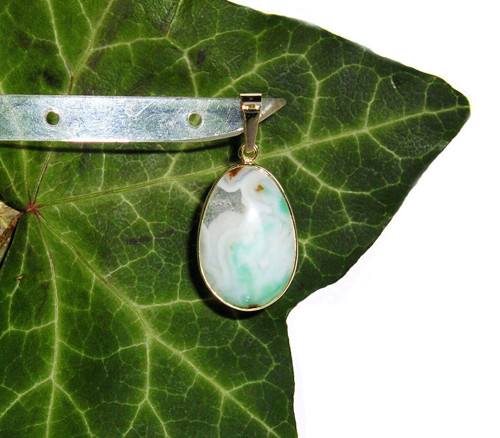 ZLATÝ přívěsek Gem SILICIA - Peru — foto 1